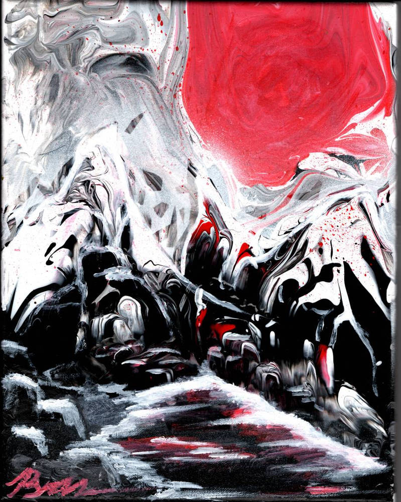 Random drip painting by TheRomanticAvacodo on DeviantArt