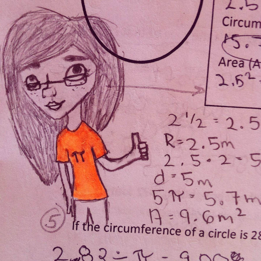 Drawing in Math Class by VanessaTheArtist on DeviantArt