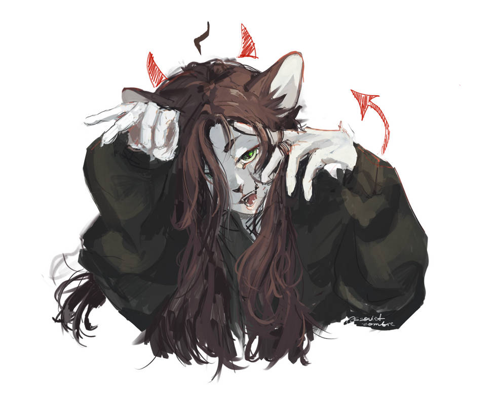 pretty kitty by ssovietzombie on DeviantArt