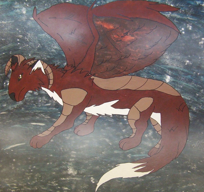 Fox Dragon Deviantart Fox Dragon by AnimeCorgi on DeviantArt
