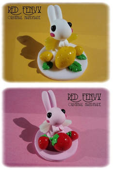 Summer Fruits Winged Bunnies