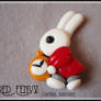 WhiteRabbit Pin