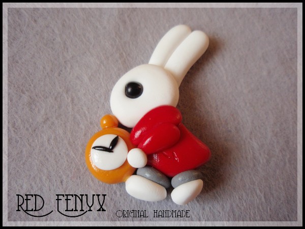 WhiteRabbit Pin