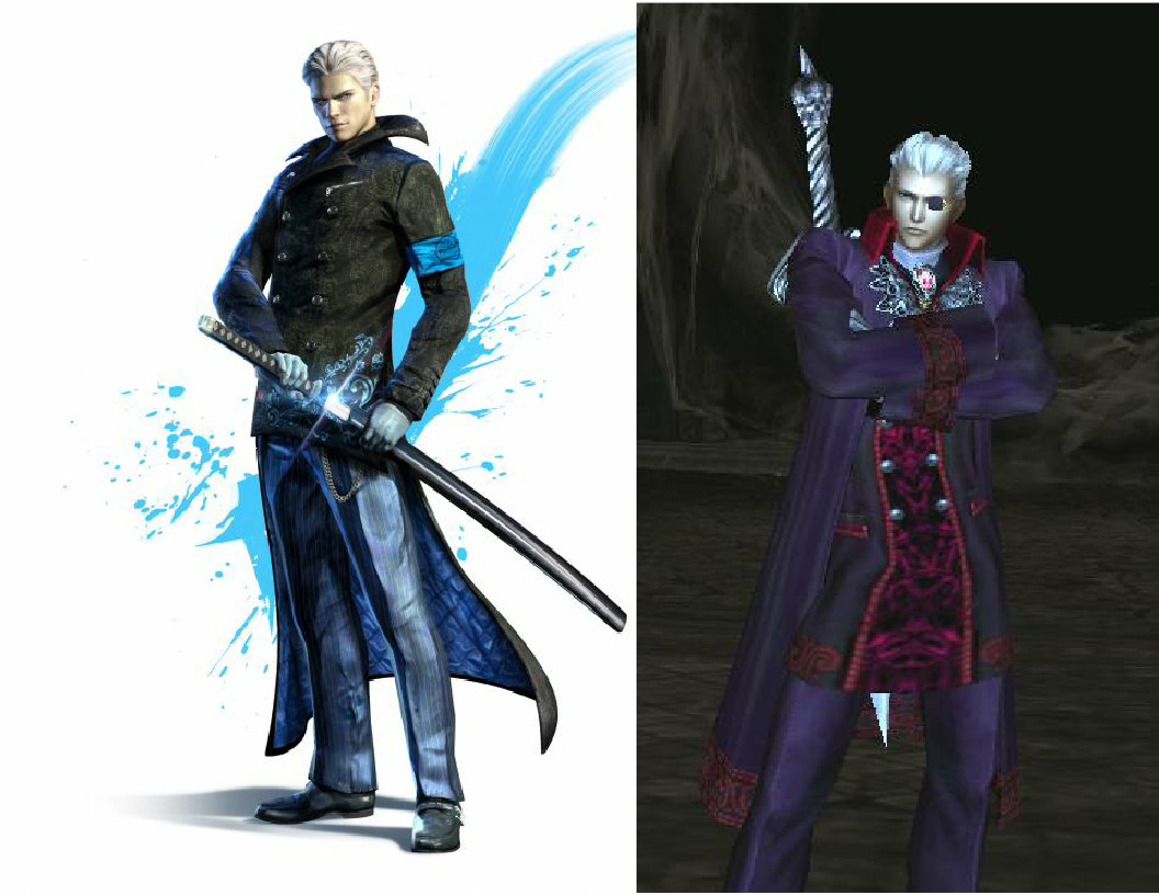 DMC3 Vergil Rigged FBX by muffinofgood on DeviantArt