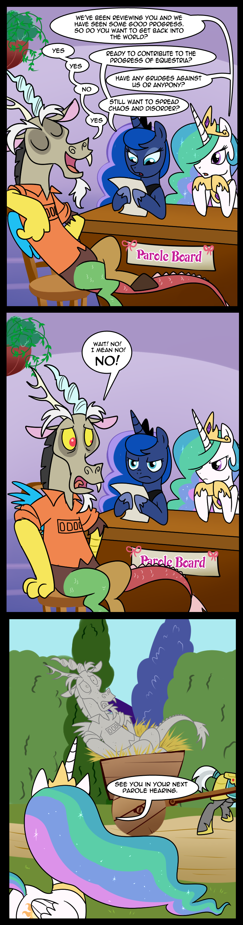 MLP: Parole Hearing (Commissioned)