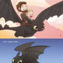 How To Train Your Dragon: One last visit(Spoilers)