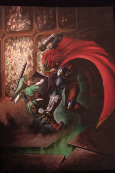 LINK GANON OCARINA OF TIME