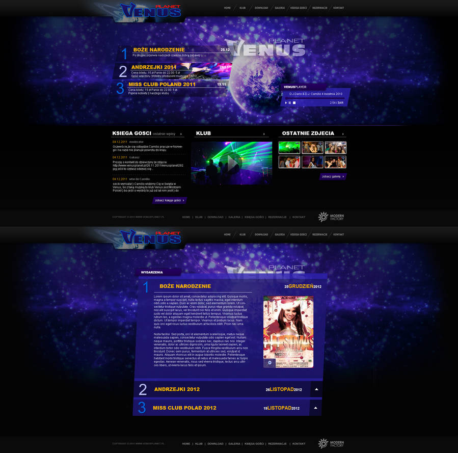 Disco Club Layout by modernfactory on DeviantArt