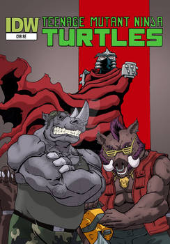 Idw TMNT cover Foot mock