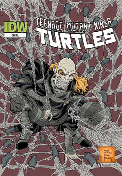 Idw TMNT Ratking mock Todd Macfarlane spoof