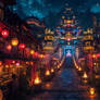 Temple Festival Night