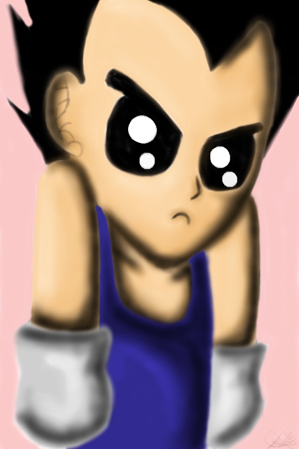 Art Trade: KatLovesVegeta