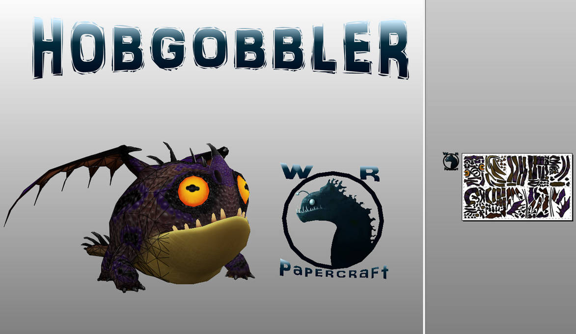 Hobgobbler papercraft by WRPapercrafts on DeviantArt