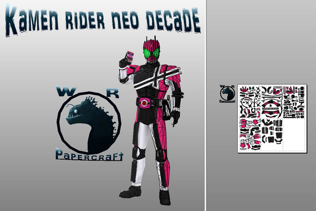 Paper Rider Photo Kamen Rider Neo Decade Papercraft by WRPapercrafts on DeviantArt
