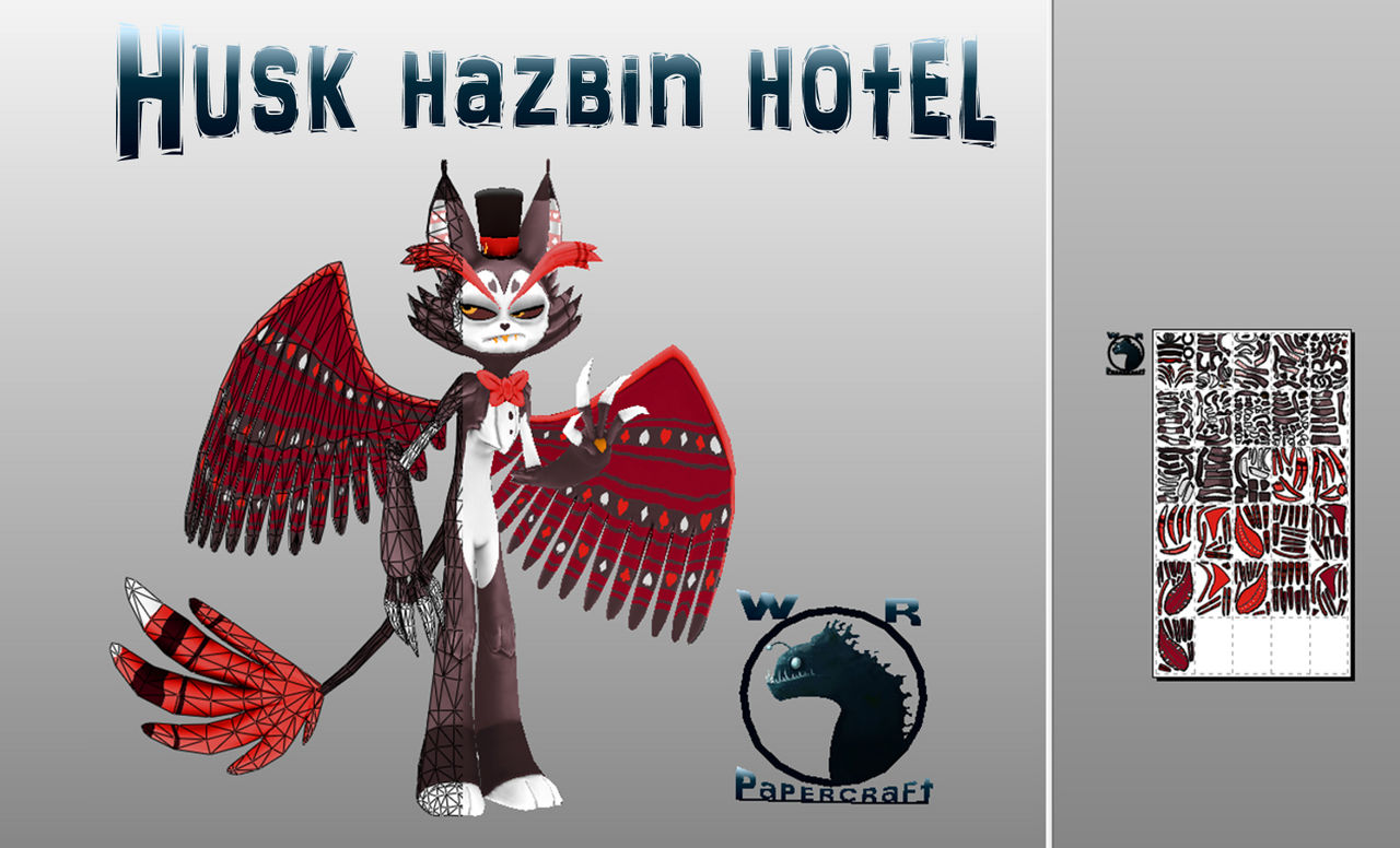 Husk Hazbin Hotel Papercraft By WRPapercrafts On DeviantArt husk-hazbin-hotel-papercraft-by-wrpapercrafts-on-deviantart