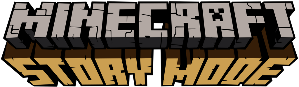 Minecraft Cropped Title Minecraft Story Mode Logo Remake by Minecraft-Logan1 on DeviantArt