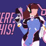 D.Va Vector Wallpaper