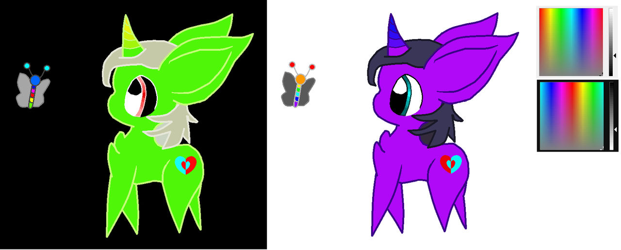 Inverted Colors by ghost-bunz on DeviantArt