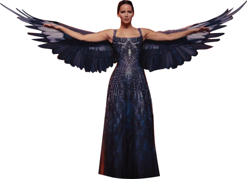 Katniss Everdeen Mockingjay Dress Mq Png By Viggobarnes On Deviantart