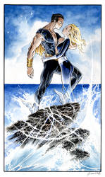 Namor and Invisible Woman