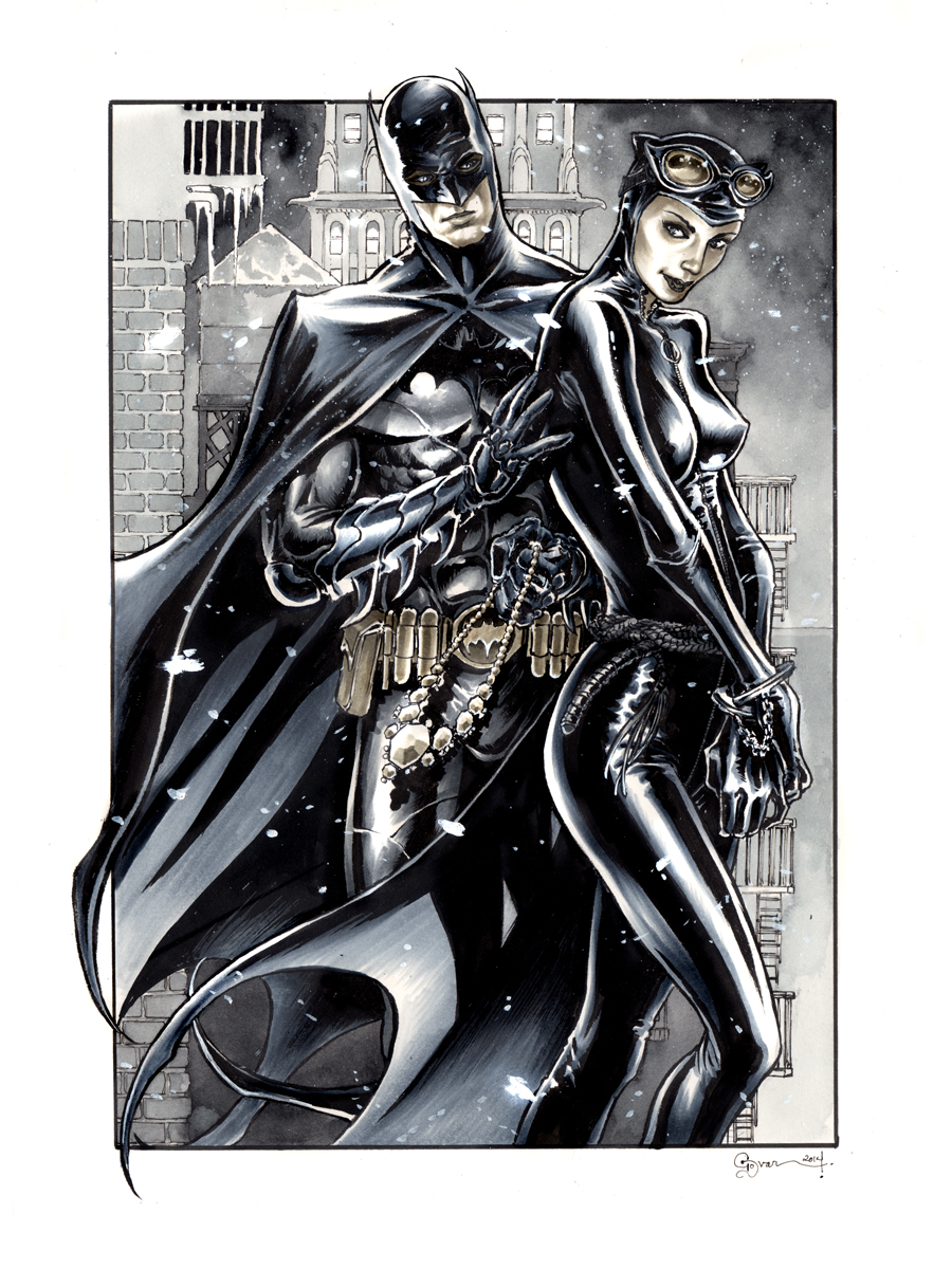 Catwoman And Batman 3 By Danielgovar On Deviantart