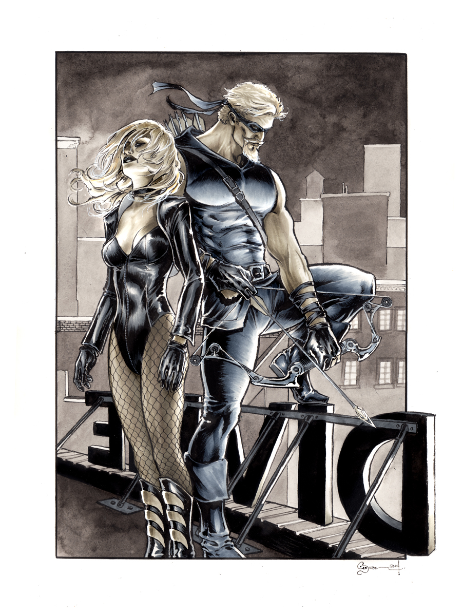 Black Canary and Green Arrow