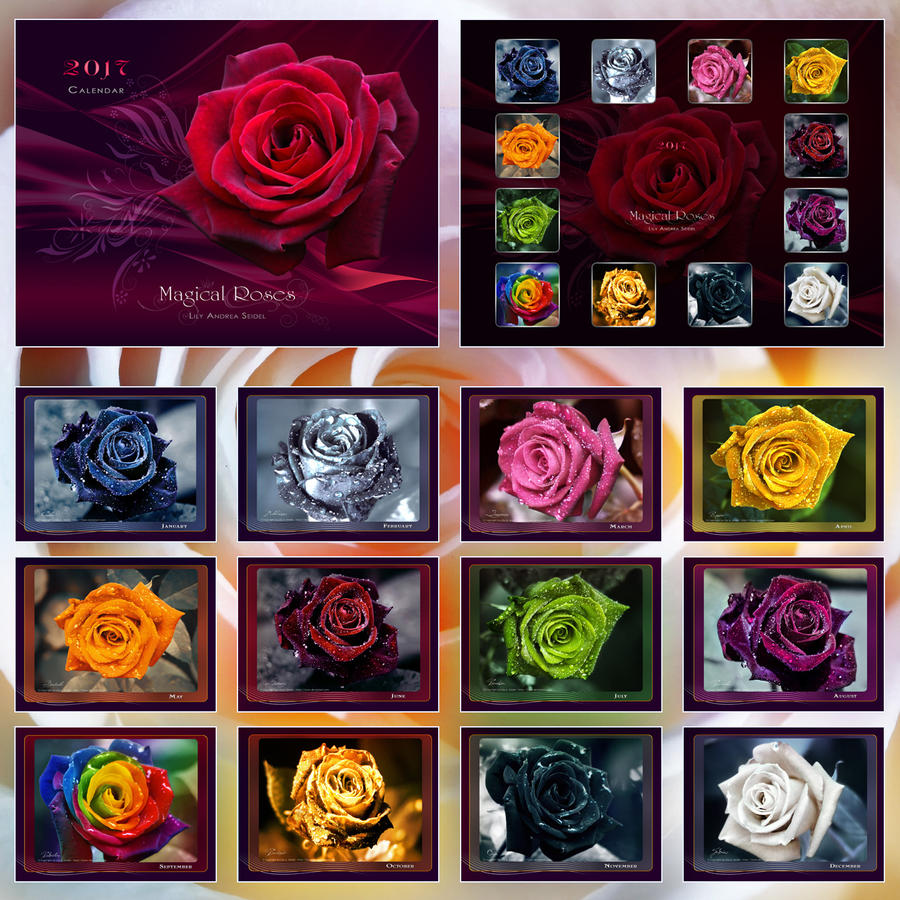 Magical Roses - CALENDAR