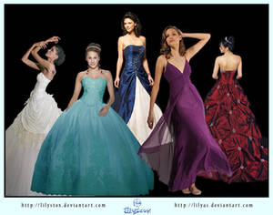 STOCK Dress Ball Gown Pack