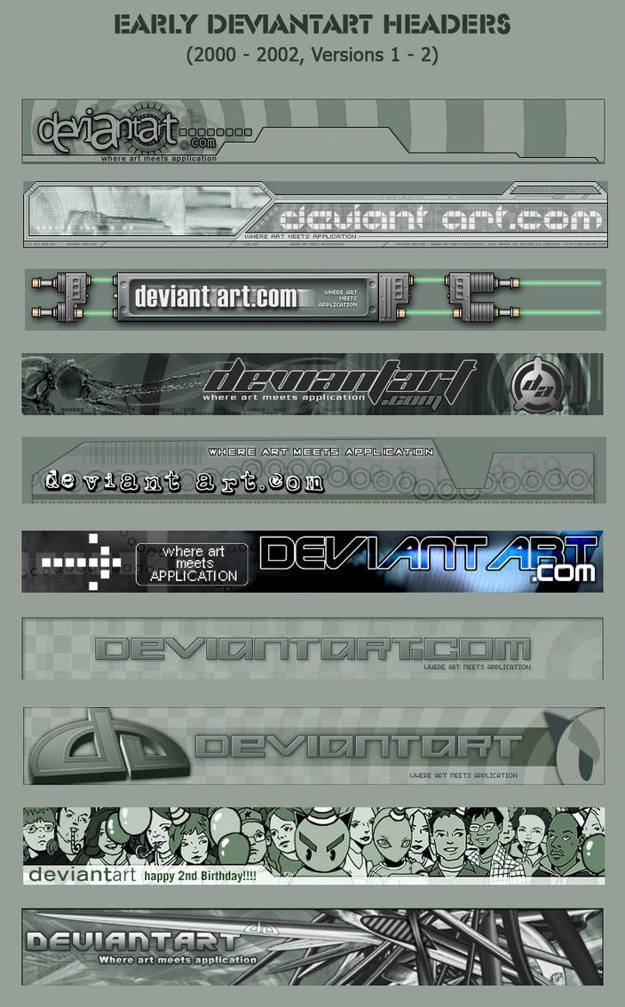 Early DA Headers by Lilyas
