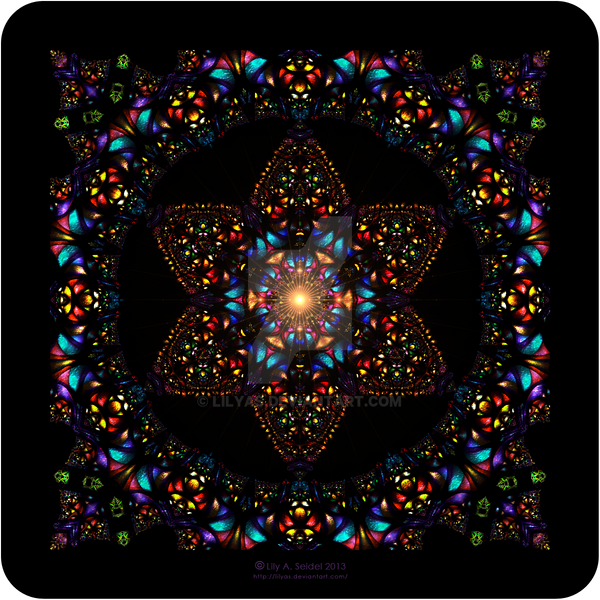 Stained Glass Window - Mandala