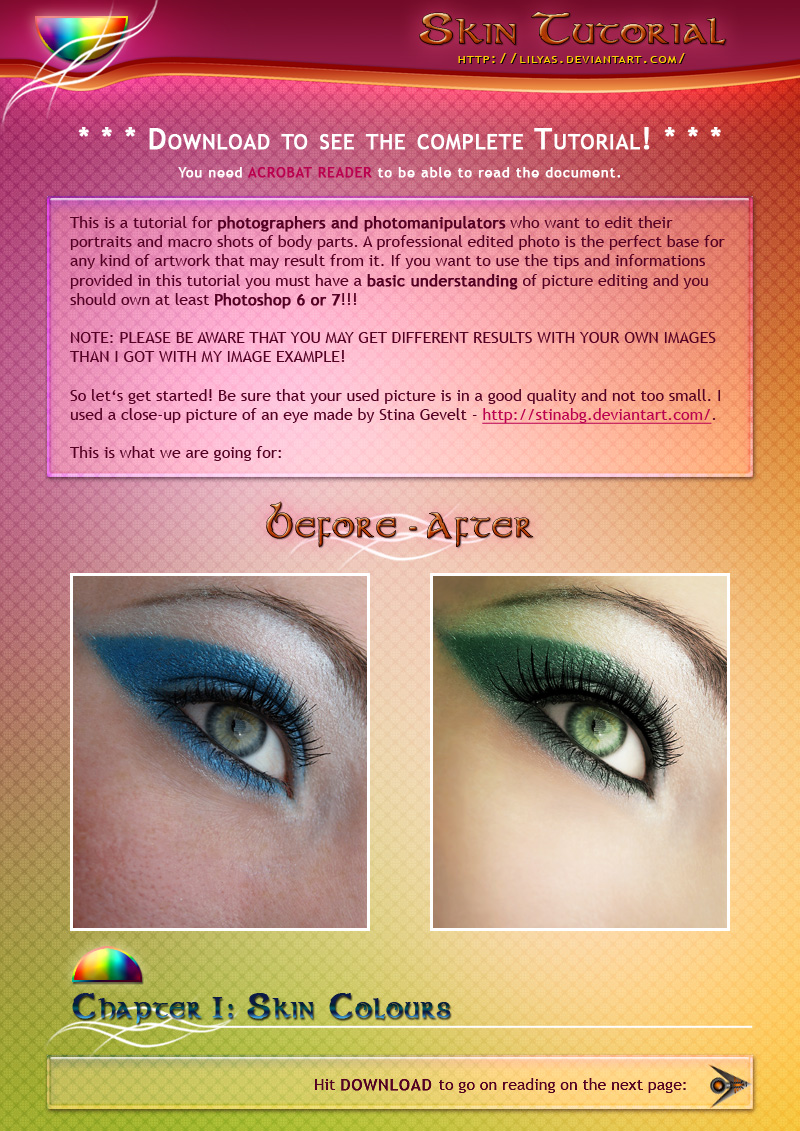 Photoshop Skin Tutorial By Lilyas On Deviantart Photoshop Skin Tutorial By Lilyas On Deviantart
