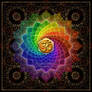Lotus Om Mandala PRINT