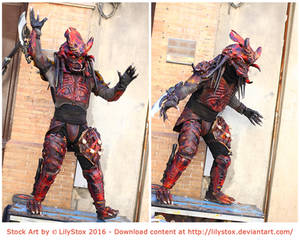 Stock Art Alien Monster Warrior