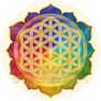 Flower of Life Lotus Sticker for Mobiles