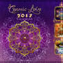 Cosmic Love 2017 Calendar Cover