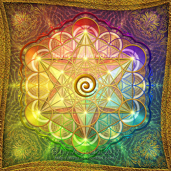 Metatron's Cube Rainbow