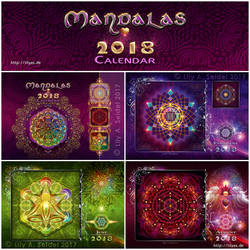 Mandalas Calendar 2018