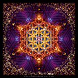 Flower of Life Fractal Mandala Prototype