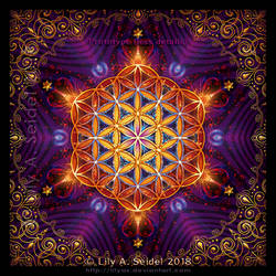 Flower of Life Fractal Mandala Prototype