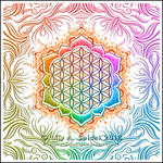 Flower of Life Lotus by Lilyas