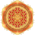 Flower of Life Gold by Lilyas