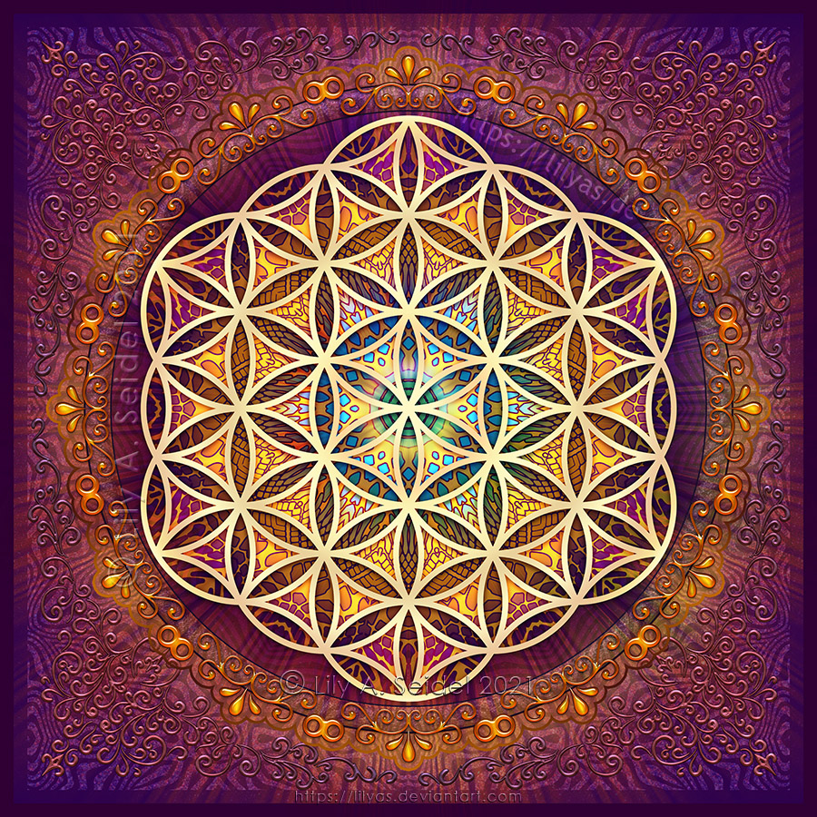 Romantic Flower of Life