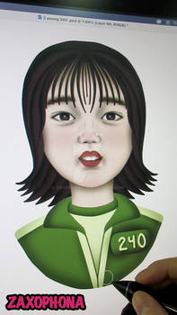Ji-yeong 240 from Squid Game