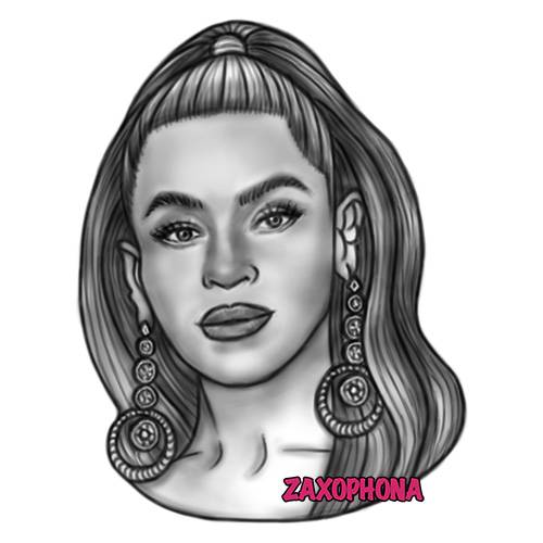 Beyonce Drawing by zaxophona on DeviantArt