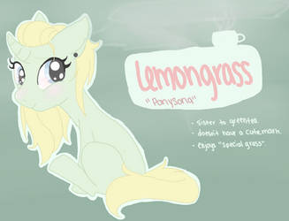 lemongrass - ponysona/oc