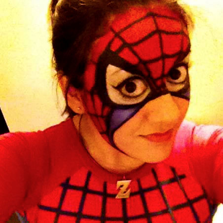 Spider-Man Face Paint