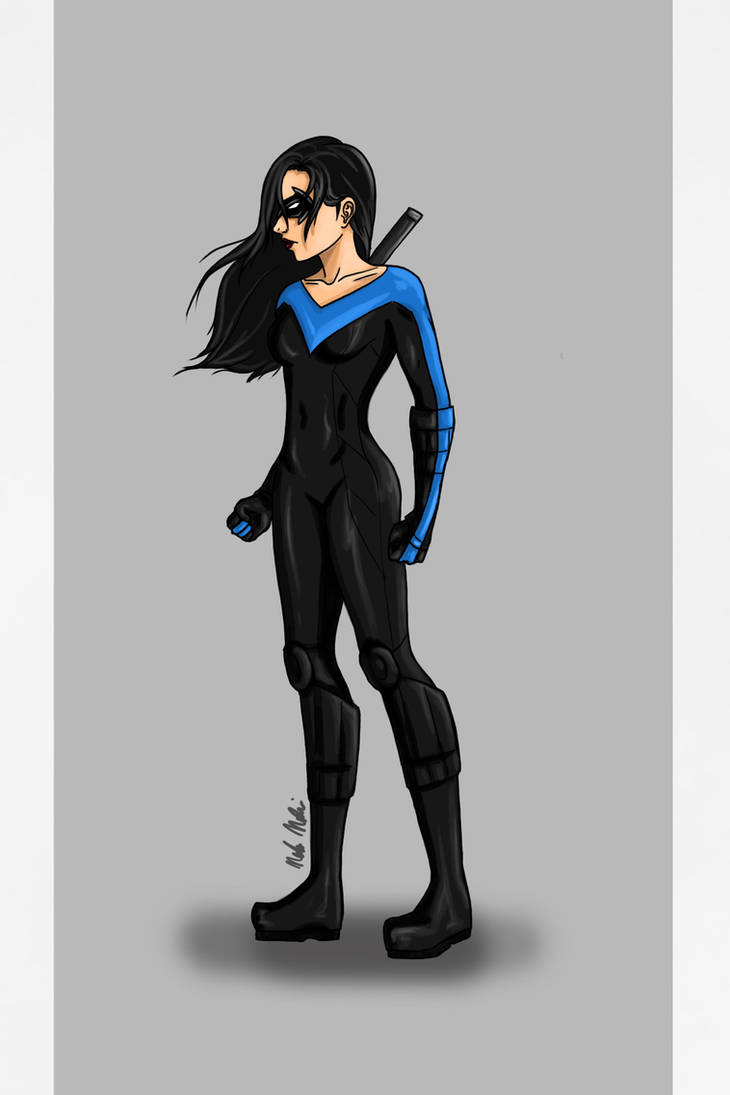 Nightwing Transformation Sequence (rule 63) by TheMaskofaFox on DeviantArt