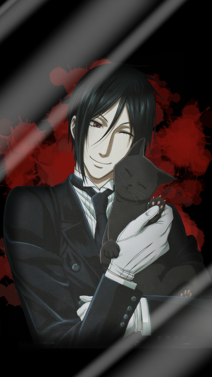 Black Butler Lock Screen Computer Black Butler Lock Screen : Sebastian Anime Black Theme Butler Screen ...