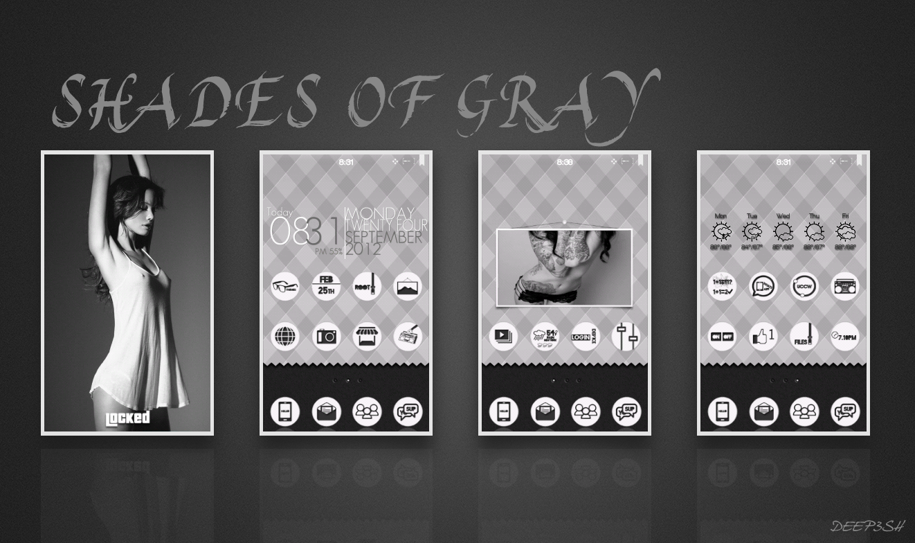 shades of gray