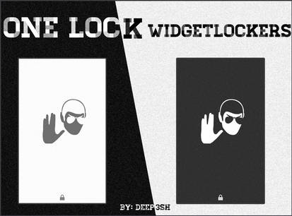 one lock widgetlocker sliders